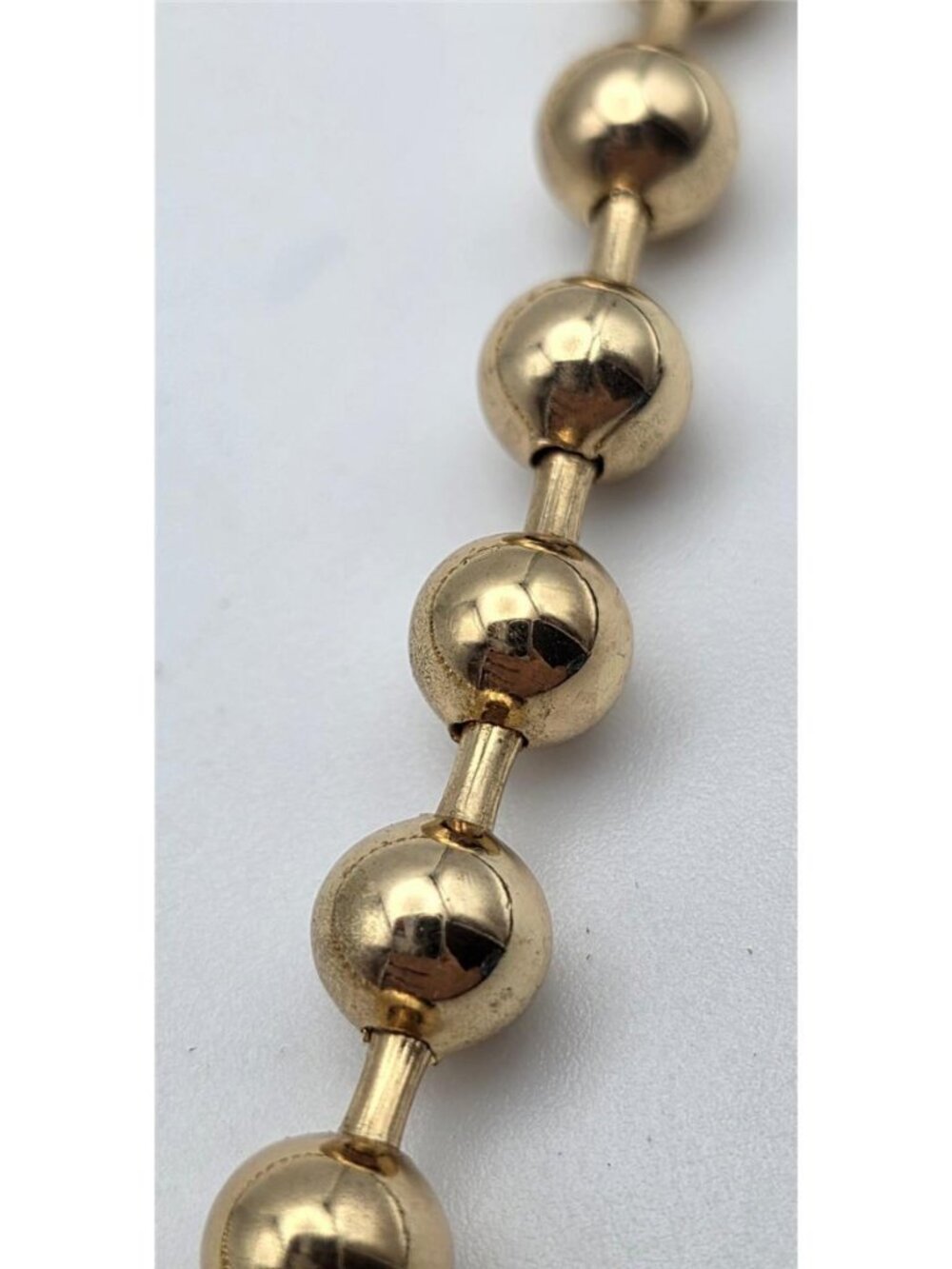 Gold Tone Rose Quartz Pearl Celestial Sun Moon Eye Charm Necklace 18 in - Picture 3 of 8
